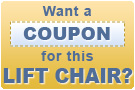 Get a coupon on this lift chair!